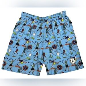 Flow Society Men's Tennis Flow 7" shorts Size Large Lacrosse